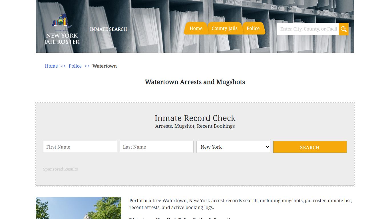 Watertown Arrests and Mugshots | Jail Roster Search